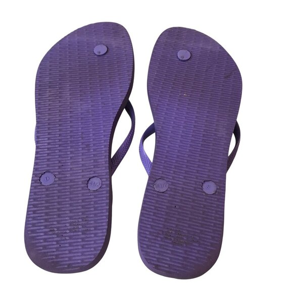 Havaianas Lilac Coloured Flip Flop Size USA 11/12W - Picture 6 of 6